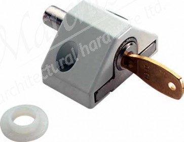 Patio Door Lock White 43mm