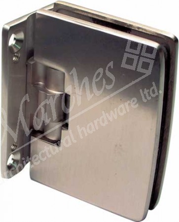 Automatic glass door hinge