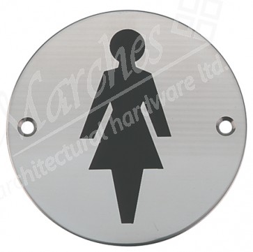 Female Wc Graphic Sign Sss Inf