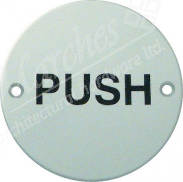 Push sign