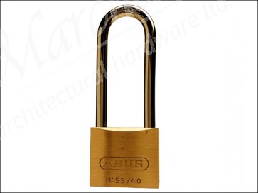 55/40HB63  40mm Brass Padlock Long Shackle Keyed Alike 5401