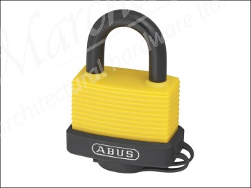 70AL/45 45mm Aluminium Padlock Yellow Keyed Alike 6401