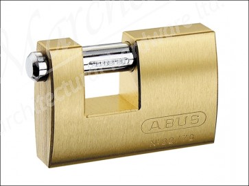 82/70 70mm Monoblock Brass Shutter Padlock