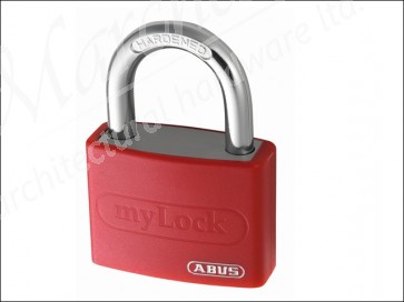 T65AL/40 40mm My Lock Aluminium Padlock Blue Body 50008