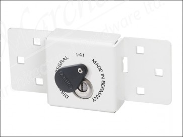 Integral Van Lock White 141/200 + 23/70 with 70mm Series 23 Diskus Padlock