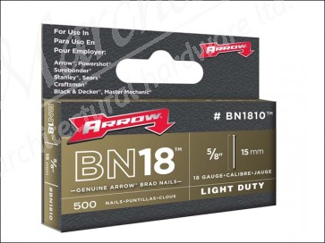 BN1810 Brad Nails Pack 500