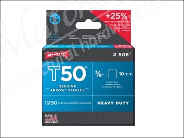 T50 Staples Box 5000 10mm - 3/8in