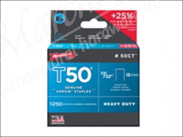 T50 Staples Box 1250 Ceiltile 13mm