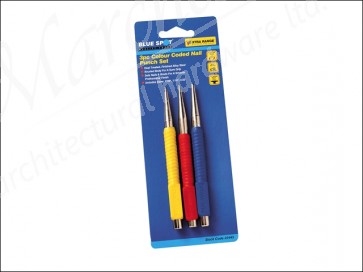 3Pc Nail Punch Set 22445