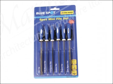 Mini File Set With Pouch 6Pce