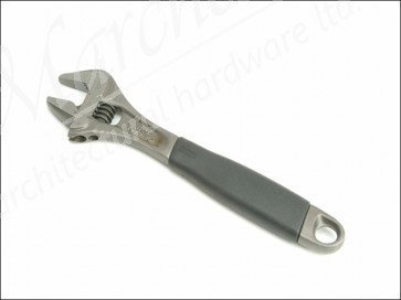 9072 Black Ergonomic Adjustable Wrench 250mm (10in)
