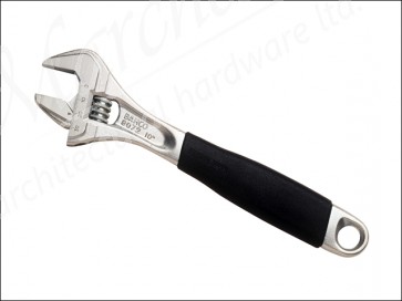 9072PC Chrome Adjustable Wrench 250mm (10in)  - Reversible Jaw