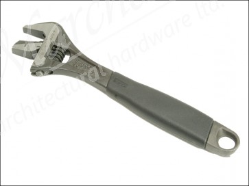 9073P Black Ergonomic Adjustable Wrench Reversible Jaw 300mm (12in)