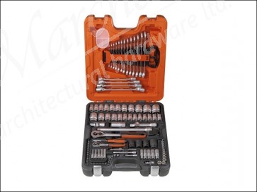 S106 Socket Set 106-Piece 1/4 & 1/2in Drive