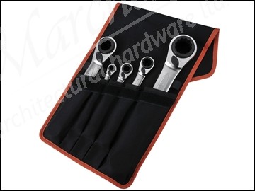 S4RM5T Reversible Ratchet Spanners Set 5 Piece  8-36mm