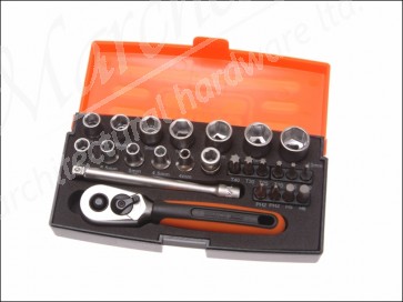 SL25 Socket Set 25-Piece 1/4-Inch Drive