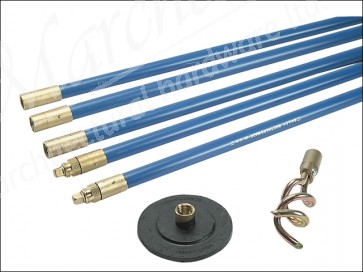 1323 Lockfast 3/4in Drain Rod Set 2 Tools