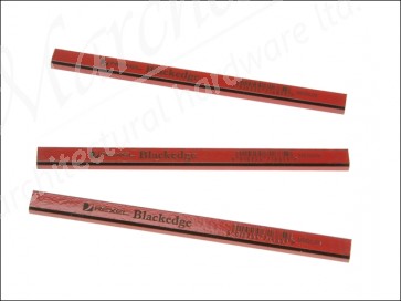 34330 Card of 12 Pencils - Red/ Medium