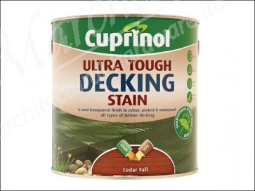 Ultra Tough Decking Stain 2.5 Litre American Mahogany