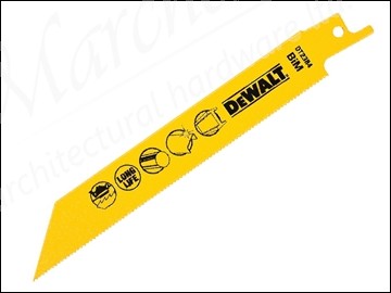 DT2384 Reciprocating Blades Bi Metal Cust Metal Pipes & Profiles Max 3mm 152mm