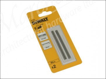 DT3901QZ TCT Reversible Planer Blades (2) 80mm