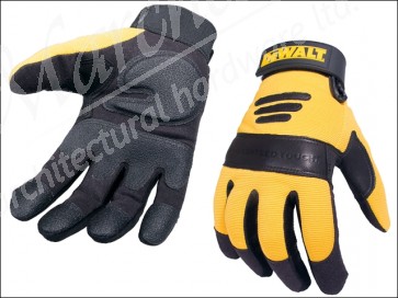 Synthetic Padded Leather Palm Gloves