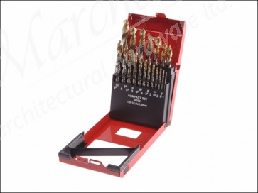 A095 Comp Hss Tin Drill Set 1-10mm X 0.5