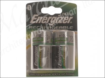 D Cell Rechargeable Batteries RD2500 Mah (Pack 2)