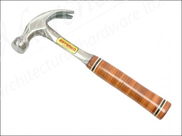 E16C Curved Claw Hammer - Leather Grip 450g 16oz