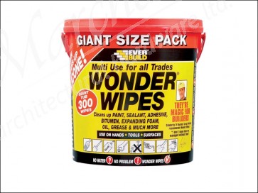 Giant Wonder Wipes x 300
