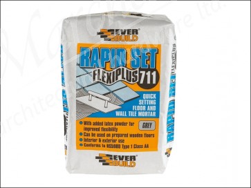 Rapid Set Flexiplus Tile Adhesive 711 20Kg