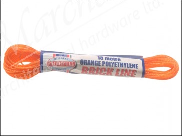 300 Orange Polyethylene Brick Line 18m Box 12