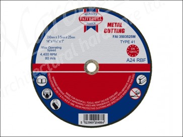Cut Off Wheel for Metal 350 x 3.5 x 25mm 
