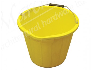 3 Gallon 15 litre Bucket - Yellow