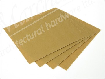 Glasspaper Sheets Grade 1 Pack of 25