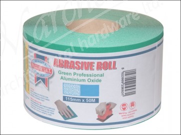 Aluminium Oxide Paper Roll Green 100 mm x 50M 80G