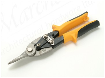 Compound Aviation Snips - Yellow Straight Cut