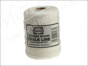 B100 Braided Nylon Chalk Line 100m