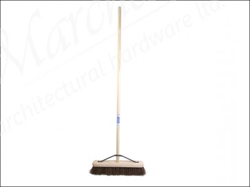 Stiff Bassine Broom 450mm (18 in) + Handle & Stay
