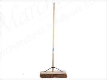 Soft Coco Broom 450mm (18 in) + Handle & Stay
