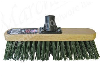 Stiff Green Broom Head 300mm (12in) Threaded Socket