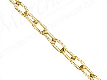 Clock Chain Polished Brass 1.6mm X 10M