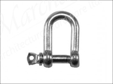 D Shackle Zinc Plated 8mm (2)