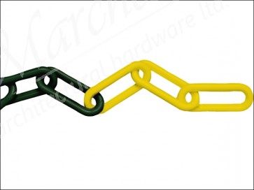 Plastic Chain 8mm 12.5mm Yellow / Black ©