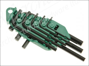 Imperial 8 Piece Hexagon Key Set - Short Arm