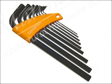 Metric 9 Piece Hexagon Key Set - Long Arm