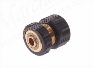 Brass Female Water Stop Connector 1/2in