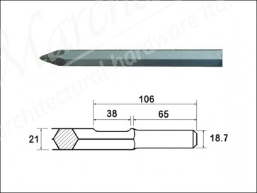 Point 450mm Kango Shank (914113)