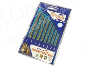 8 Piece Standard Masonry Drill Set