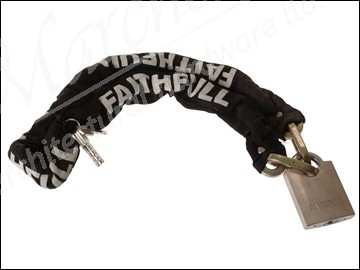 1 Metre Heavy-Duty Chain & Padlock